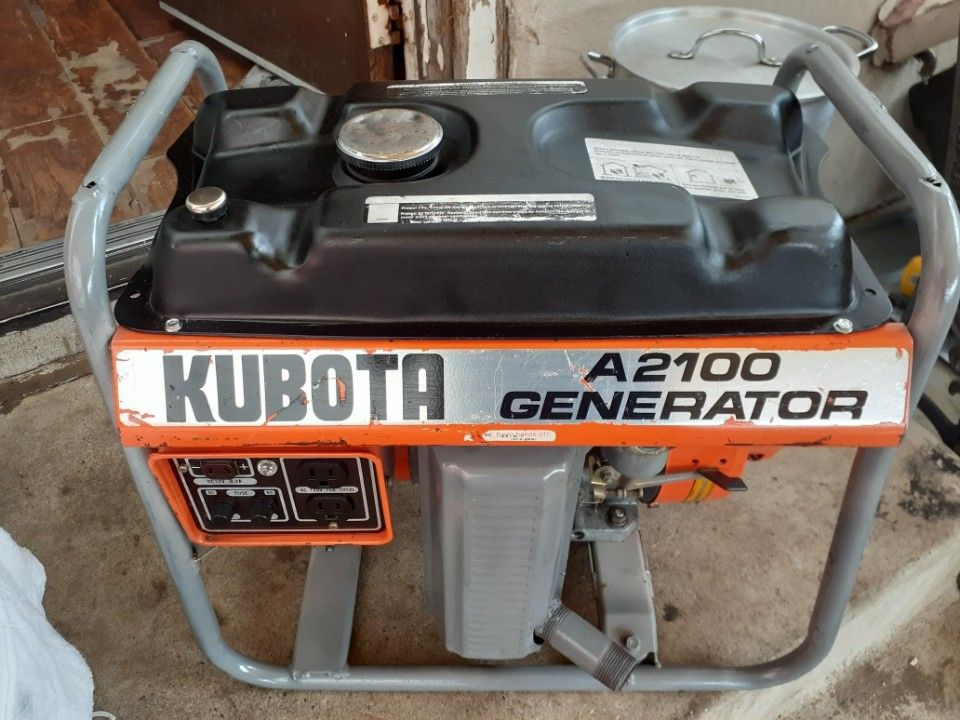 KuBoTa A2100 Generator
120 Volts