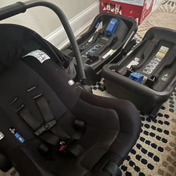 Nuna Baby Car Seat With 2 Base