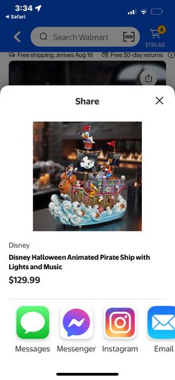 Disney Halloween Ship
