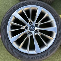 2020 Infiniti Q50 sedan 18’ Stock Wheels