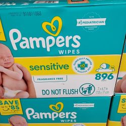 Pampers Baby Wipes. 896 Count