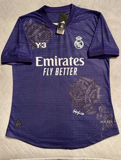 Bellingham Y-3 Adidas x Real Madrid 2023/2024 FOURTH Purple AUTHENTIC