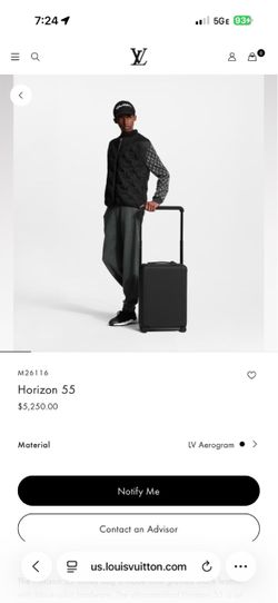 Louis Vuitton horizon 55 cabin size luggage Brand NEW