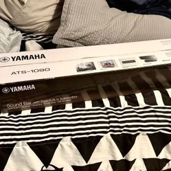 Yamaha ATS-1090 Soundbar System (New Open Box) – Dolby Audio | Wireless Sub Ready | 160W Bass | HDMI ARC | Clear Voice Pro | Bluetooth | 4K HDR