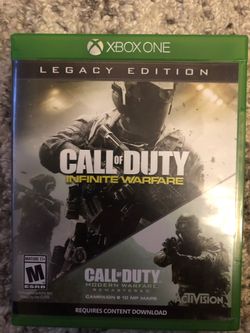 CALL OF DUTY INFINITE WARFARE AND MODERN WARFARE