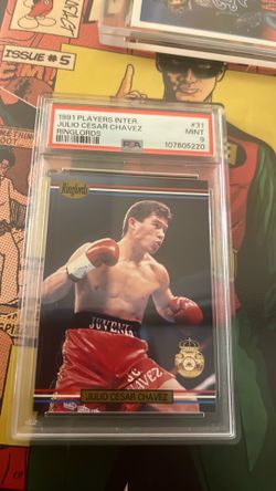 PSA Julio cesar Chavez card