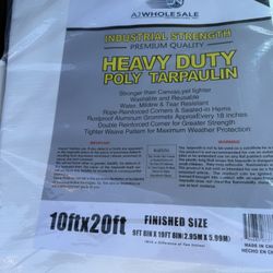 10x20 Heavy Duty Poly Tarp