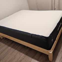 Nectar Aurora Bed Frame And Full Mattress