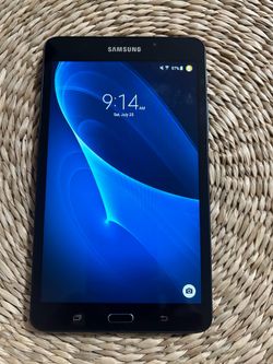 Samsung Galaxy Tab A6, 7", Blk, 8GB, Wi-Fi, Android 5.1.1, SM-T280, Working