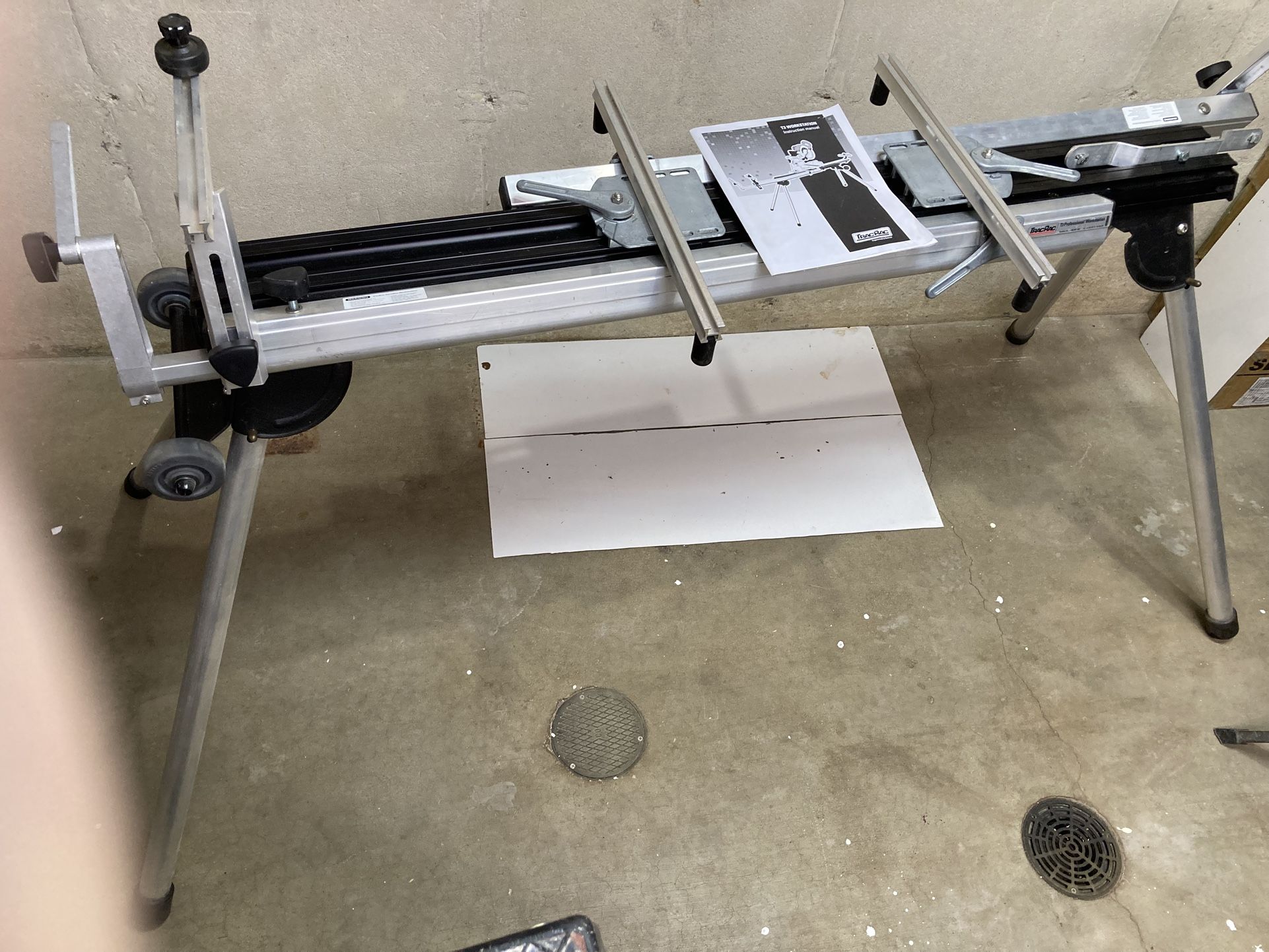 TracRac Heavy Duty Miter Saw Stand