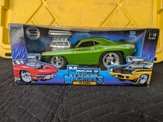 Muscle machine collectible toy cars