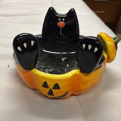Cat Halloween Bowl