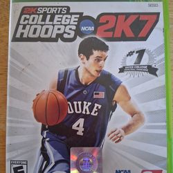 College Hoops NCAA 2K7 XBox 360 Game