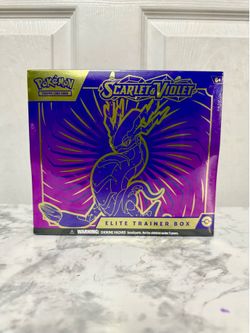 Pokemon Scarlet and Violet Miraidon ETB