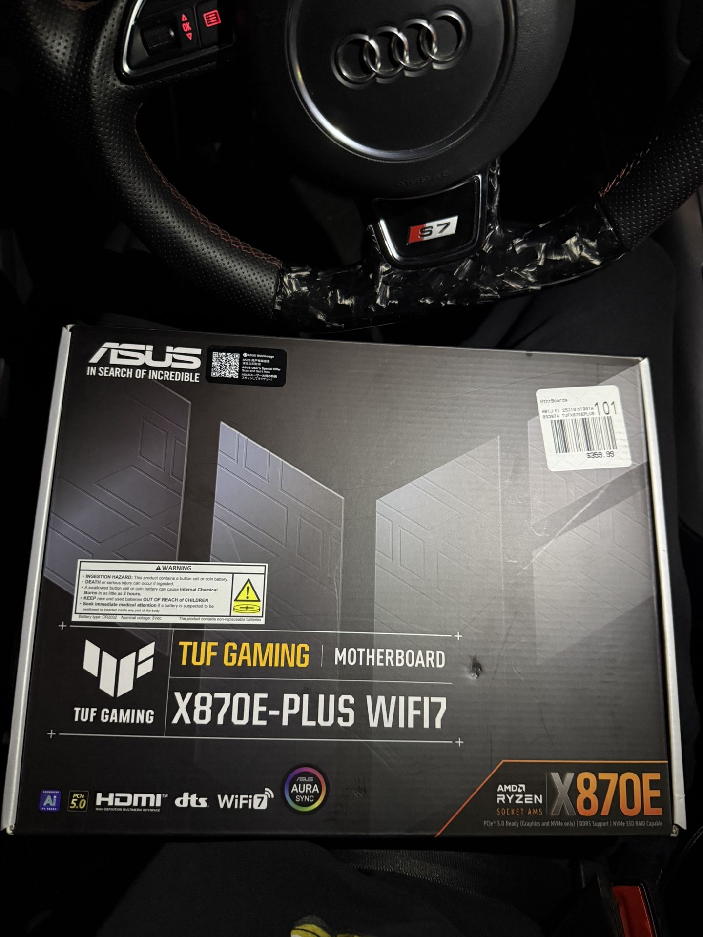 TUF gaming motherboard X870E