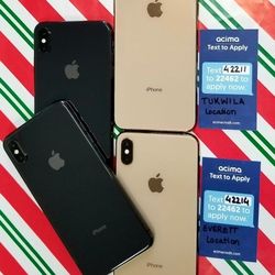 Apple IPhone XS 64gb Unlocked. Pay  In Payments With No Credit Check, Lowest Wholesale Prices. 3 months Warranty 