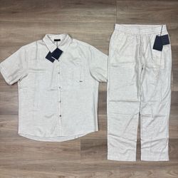 Prada Suit for men 2 piece set size large/XL