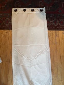 108”, 100% blackout, thermal curtains, metal grommets (Set of 2) by Bee & Willow. Linen blend