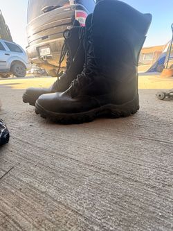 Alpha force Rocky 8” black boots