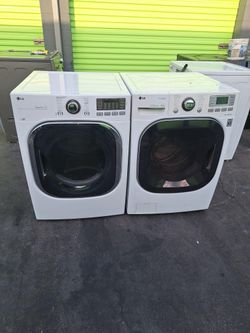 Lg Washer And Gas Dryer Set
