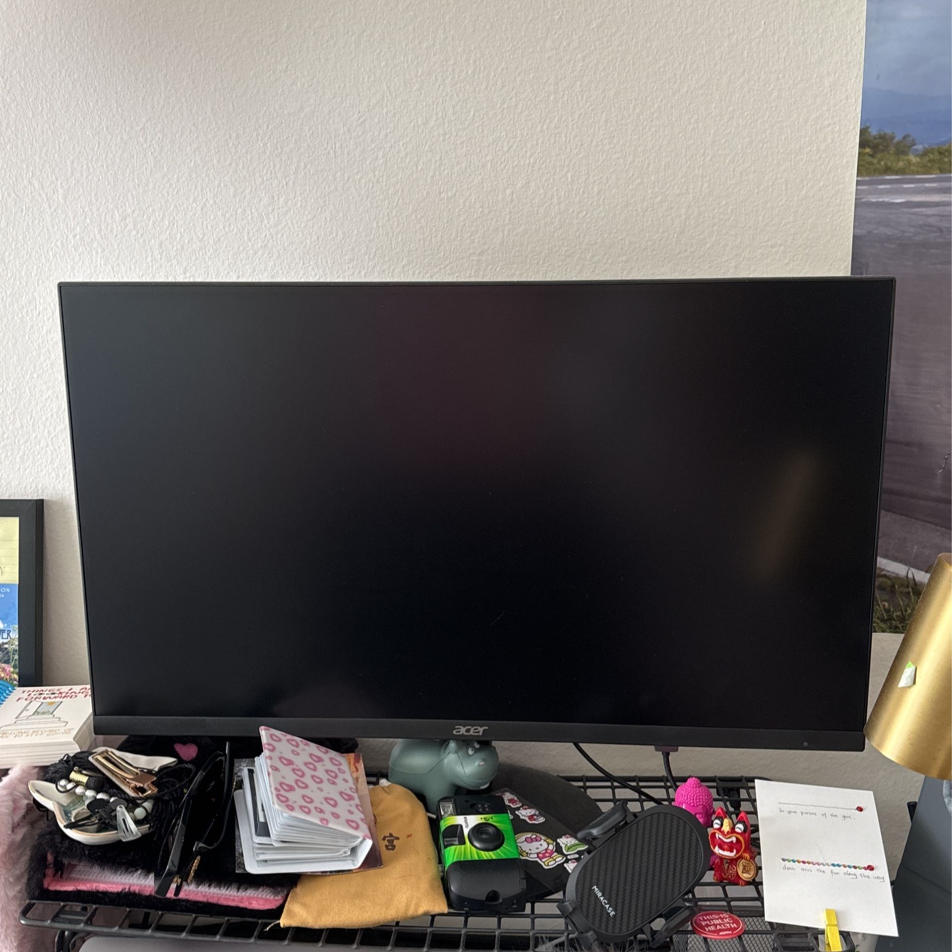 Acer SB272 EBI 27" Full HD (1920 x 1080) IPS Zero-Frame Gaming Office Monitor