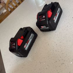 Milwaukee Battery M18 RED LITIHUM HIGH OUTPUT XC6.0