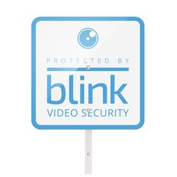 Blink Yard Sign with Two Window Decals Bundle