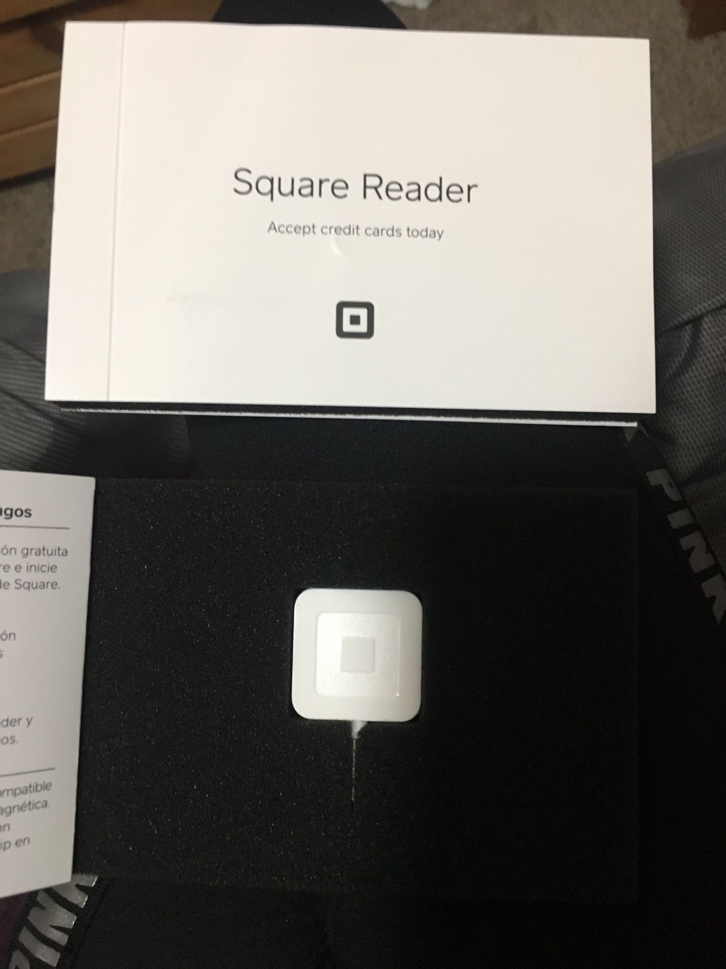 Square reader