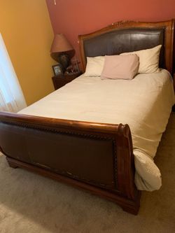 Queen Size Bed and Mattress