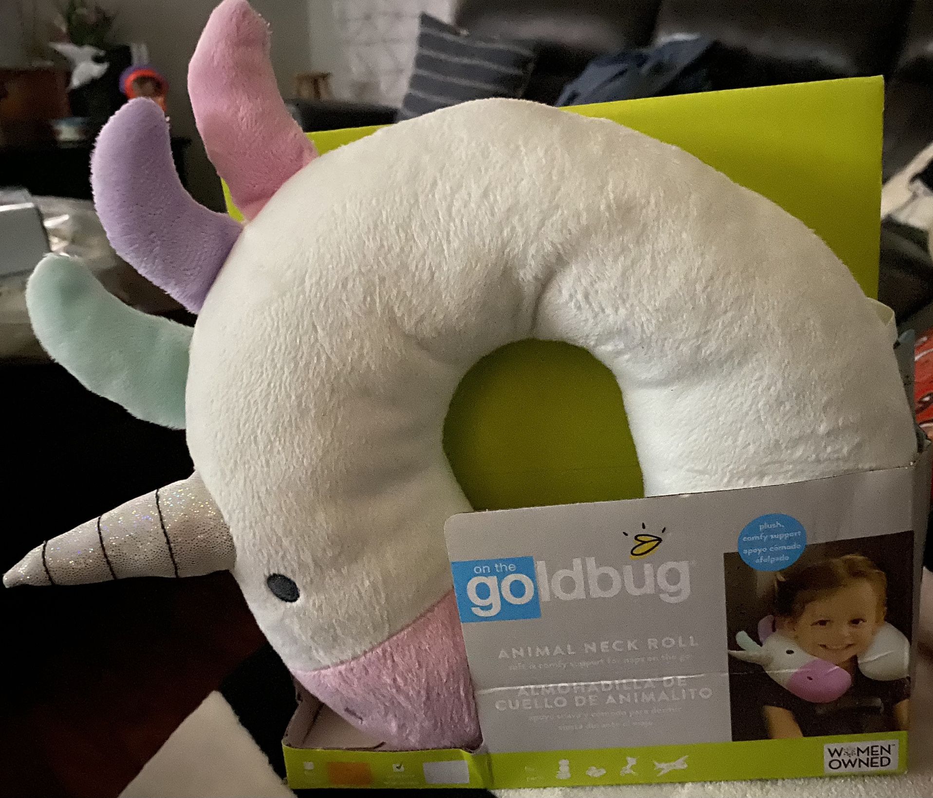 Unicorn Pillow Neck Rest 