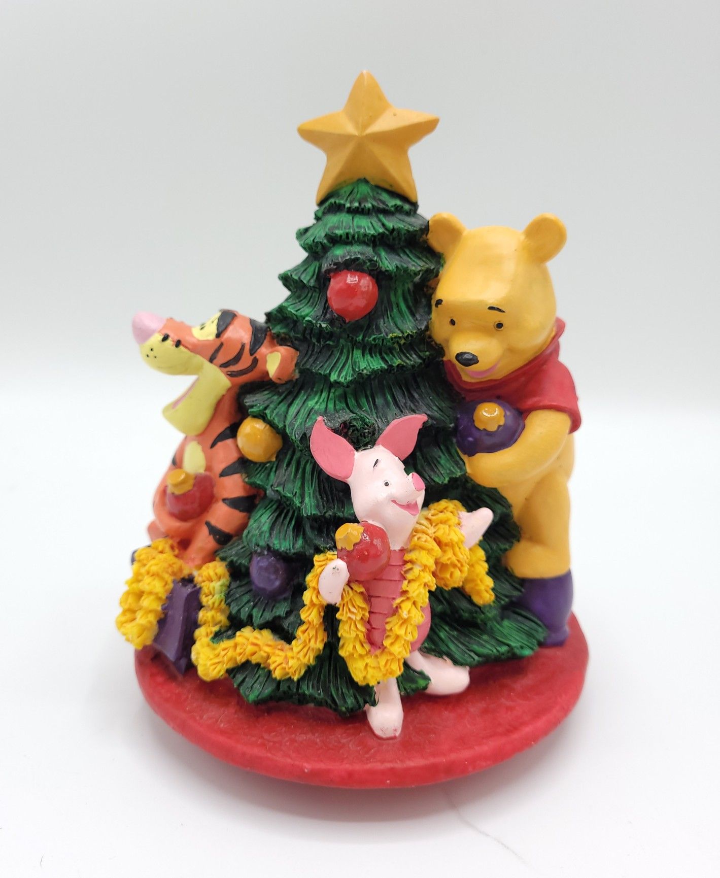 Winnie The Pooh and Friends Trimming the Christmas Tree