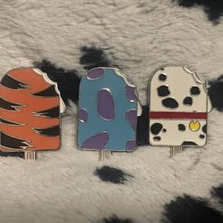 Disney Popsicle Character Pins (3) 