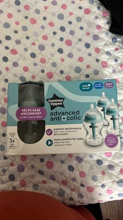 Tommee Tippee Advanced Anti-Colic Bottles 3-Pack