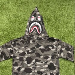 Grey Bape Hoodie Size Xl Brand New
