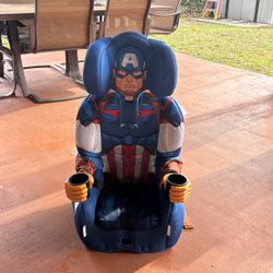 Captain American Car Seat 