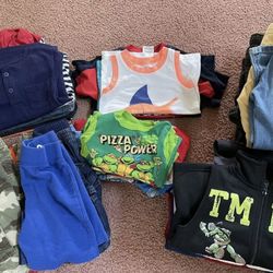boys clothes lot size 4t 54 pieces