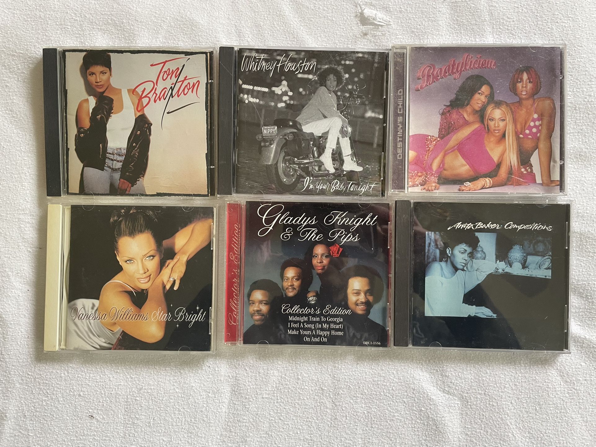 Lot Of (6) Female R&B/ Soul CDs
