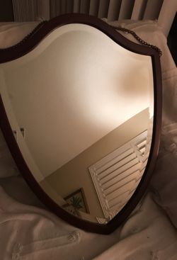 Unique mirror. Appears antique