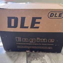 DLE 130CC Twin Cylinder Gasoline Engine with Electronic Ignition CDI & Muffler