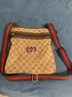 Canvas Crossbody Messenger Bag