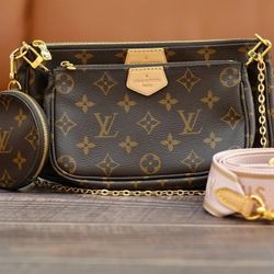 Monogram Multi Pochette Crossbody