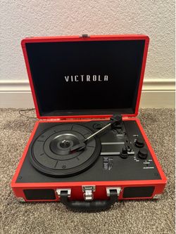 Victrola Journey - Suitcase Record Player - Red