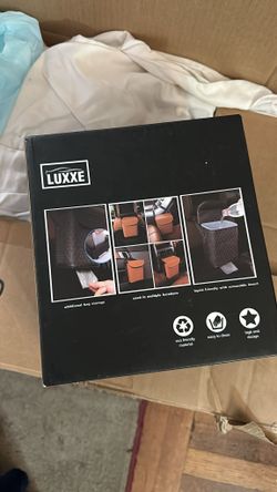 Car Trashcan And Tissue Holder