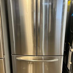 OPEN BOX SAMSUNG FRENCH STYLE REFRIGERATOR 