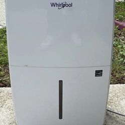 The Whirlpool WDH70EAPW dehumidifier 