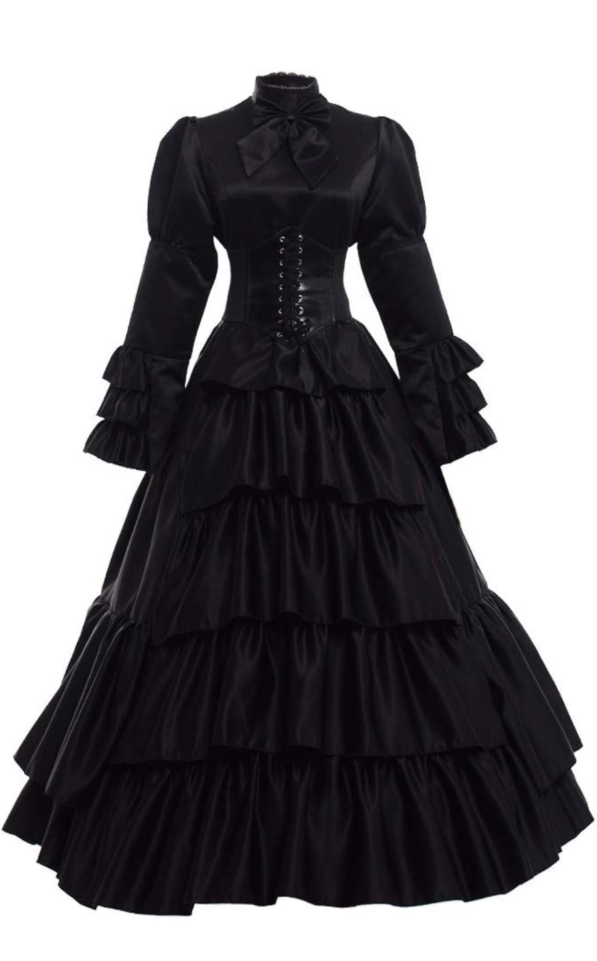 Women Victorian Rococo Dress Gothic Ball Gown Or Plague Doctor Costume