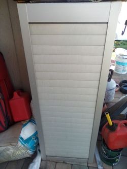 Small Cabinet Perfect For Small Spaces With Sliding Door 