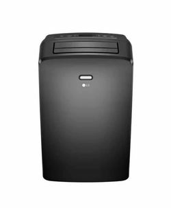 12000 (ASHRAE) BTU 115-Volt Portable Air Conditioner Cools 350 Sq. Ft. with Dehumidifier and Wi-Fi in Gray