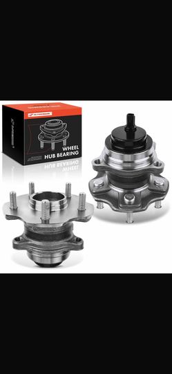 A-Premium 2 x Rear Wheel Bearing and Hub Assembly with ABS & 5-Lug Compatible with Toyota Highlander 2014-2020 & Lexus RX-2019, RX350L 2018-20