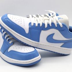 Nike Air Jordan 1 Low SE Legend Blue White FZ2138-114 Men's Size 12